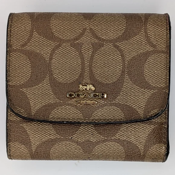 Coach Wallet Bundle Floral Bifold KeyCase Jacquard Wristlet Signature Canvas Lot - Picture 4 of 16